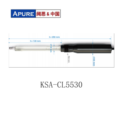 Apure工業在線KSA-CL5530數字余氯電極（恒壓法）